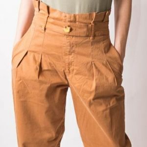 High Waisted Cropped Pants